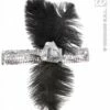 1920's Pailletten Hoofdband Met Bloem En Veren -PruikPret Winkel 1920s pailletten hoofdband met bloem en veren