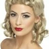 40's Sweetheart Pruik Blond -PruikPret Winkel 40s sweetheart pruik blond