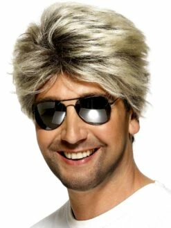 80's Street Pruik Man