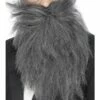 Baard Met Snor Lang Grijs -PruikPret Winkel baard met snor lang grijs