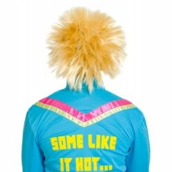 Nieuwkomers -PruikPret Winkel blonde foute pruik man 1