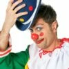 Bolhoed Clown Met Noppen Blauw -PruikPret Winkel bolhoed clown met noppen blauw
