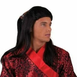 Chinese Pruik Met Vlechten