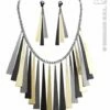 Egyptische Ketting En Oorring Set -PruikPret Winkel egyptische ketting en oorring set