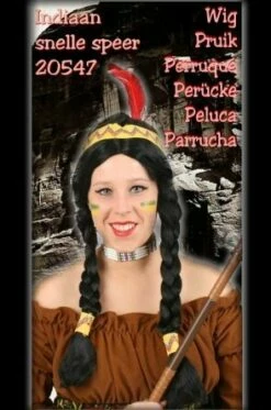Indiaanse Pruik Tupi