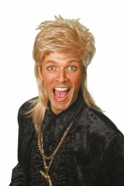 Johnny Tokkie Pruik Deluxe Blond