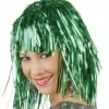 Lametta Pruik Groen -PruikPret Winkel lametta pruik groen