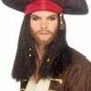 Piratenhoed Met Haar -PruikPret Winkel piratenhoed met haar