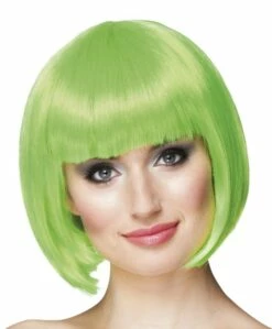 Pruik Bobline Groen