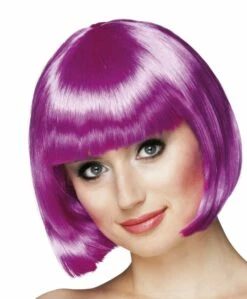 Pruik Bobline New Look Ice Purple