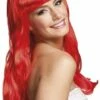 Pruik Chique Rood