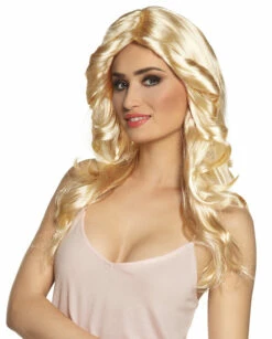 Pruik Disco Doll Blond