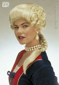 Pruik Hertogin Josephine Blond