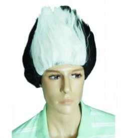 Pruik Kort Haar Zwart Quinn