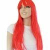 Pruik Lang Haar Rood Annabel Lee -PruikPret Winkel pruik lang haar rood annabel lee