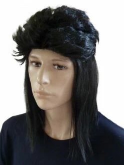 Pruik New Look Zwart Haar Matsin