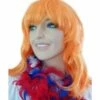 Pruik Oranje New Look Jolijt -PruikPret Winkel pruik oranje new look jolijt