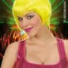 Pruik Rave Neon Geel -PruikPret Winkel pruik rave neon geel