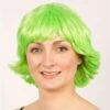 Pruik Retro Neon Groen -PruikPret Winkel pruik retro neon groen