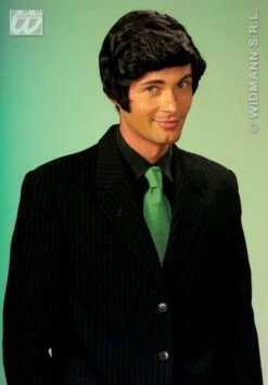 Pruik Rick Zwart -PruikPret Winkel pruik rick zwart 1