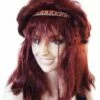 Pruik Rood/bruin Maury -PruikPret Winkel pruik rood bruin maury