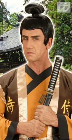Pruik Samurai Kort