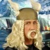 Pruik Viking Met Snor -PruikPret Winkel pruik viking met snor