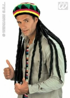 Rastamuts Met Extra Lange Dreadlocks