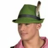 Tirolerhoed Vilt Falco Groen -PruikPret Winkel tirolerhoed vilt falco groen