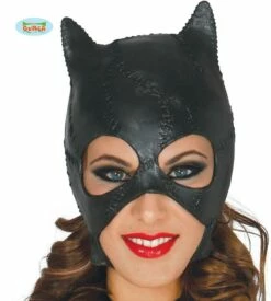 Zwarte Kat Masker